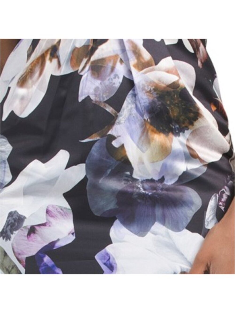 BCBGMAXAZRIA Strapless Floral Gown - Picture 4 of 5